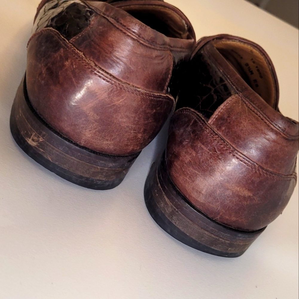 Johnston & Murphy Men's Dress Shoes slip-on Loafers size 9.5 - Picture 5 of 11